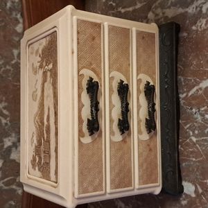 Very old Japanese plastic jewelry Box